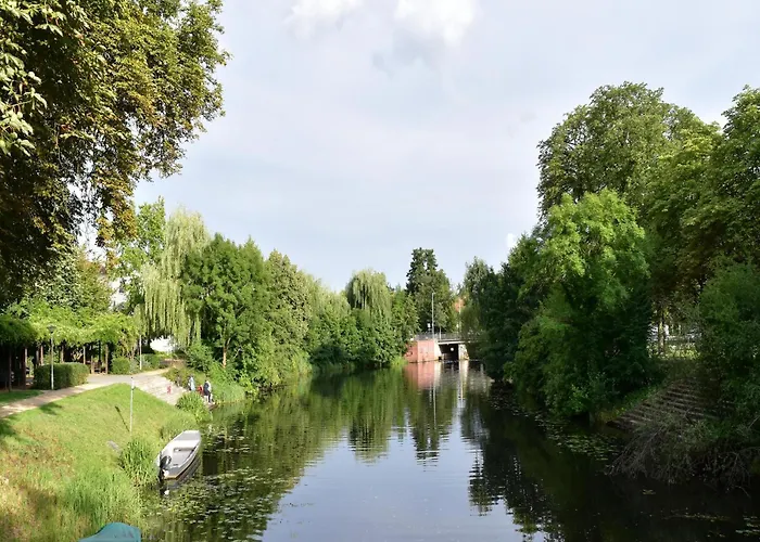 Mit Blick Auf Spree In